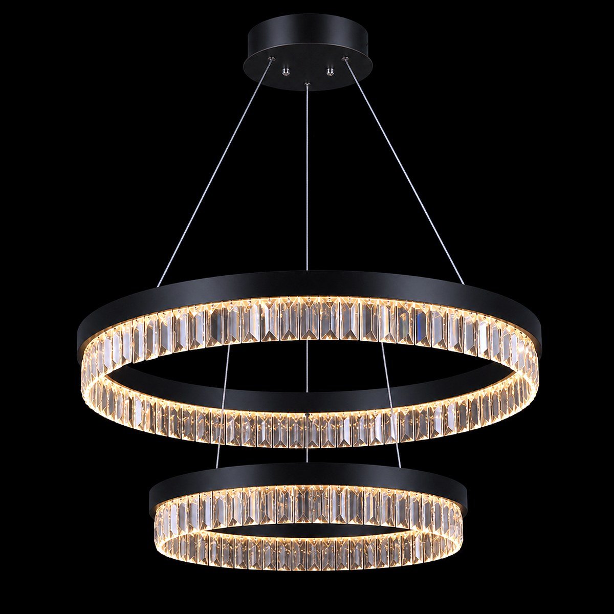Ring Crystal Chandelier