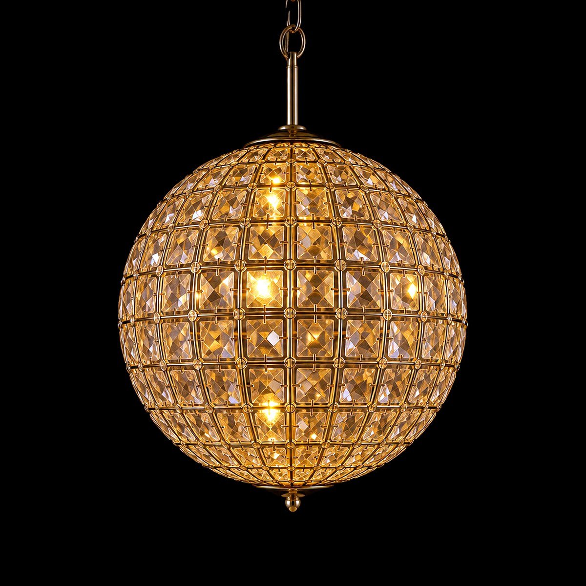 Globe Crystal Chandelier