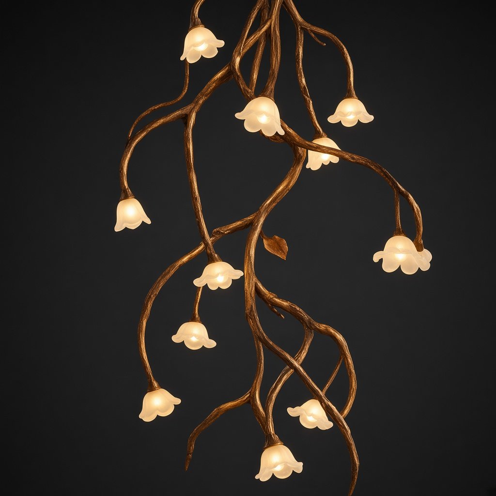 ILEN Bellflower Chandelier