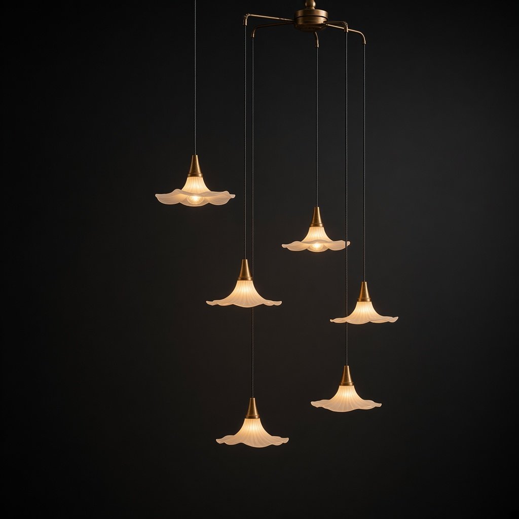 ILEN Lily Cascade Chandelier