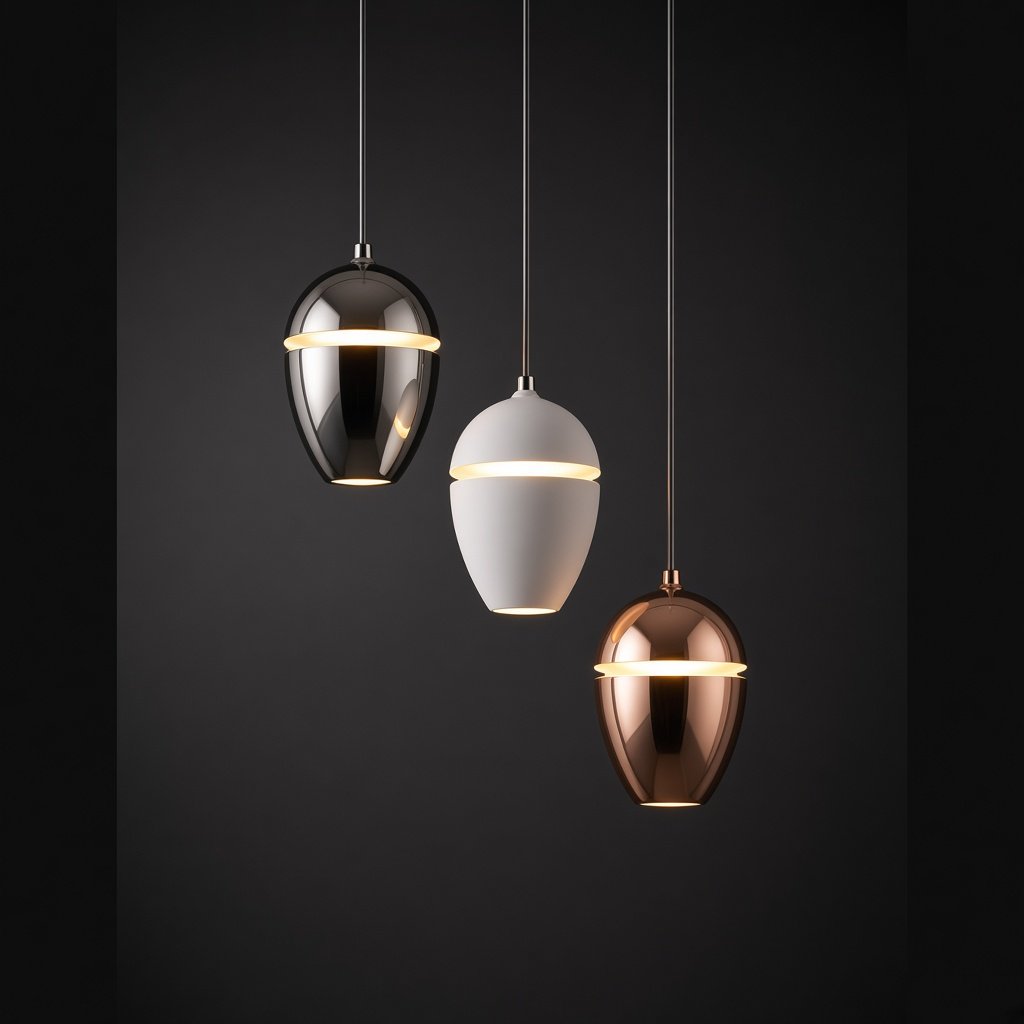 ILEN Acorn Trio Pendant