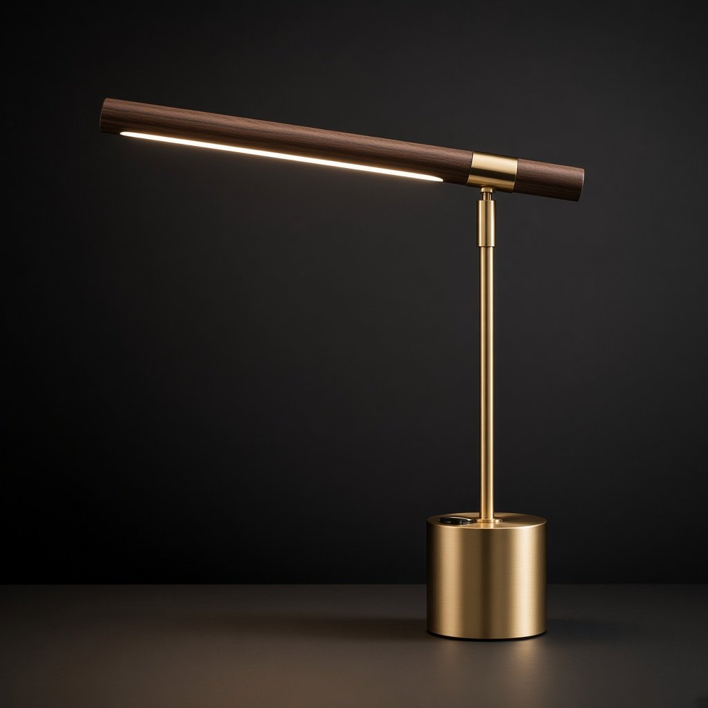 ILEN Linea Wood Table Lamp